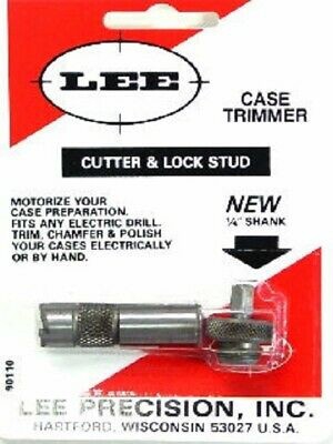 Lee Precision 90401 Large Case Trimmer Cutter & Lock Stud For .50 Caliber Rifle Brass