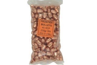 Frontier CMJ .45 ACP 230Gr Punte 200s | Camdix South Africa