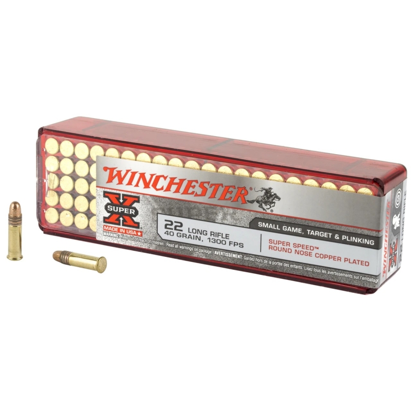 Winchester Super X 22LR 40Grain Ammo 100's | Camdix South Africa